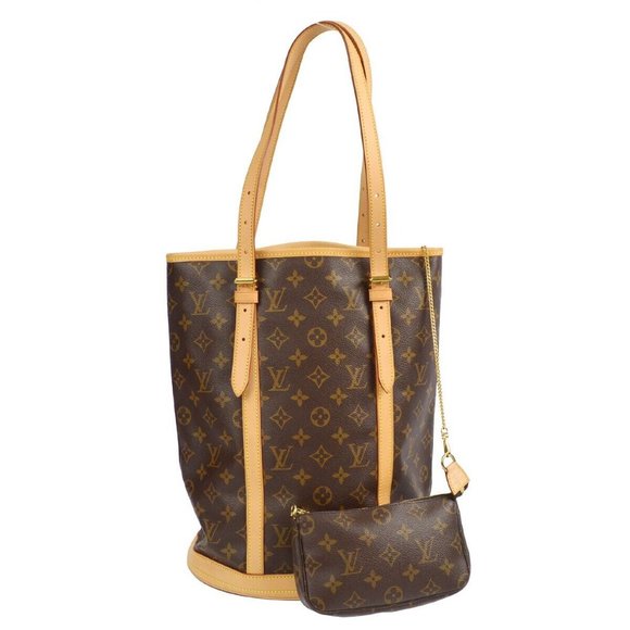 Authenticity guaranteed Louis Vuitton Bucket GM Shoulder Tote Bag Monogram - Picture 1 of 10